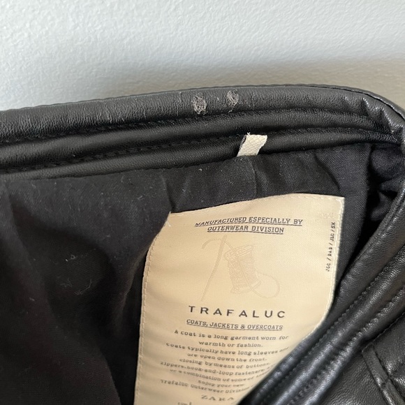 Zara Faux Leather Moto Jacket - Picture 6 of 6